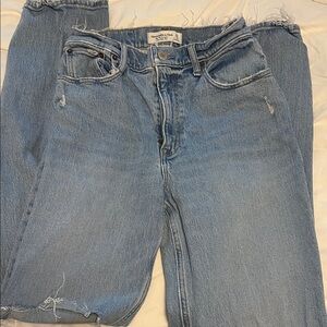 Abercrombie & Fitch Ultra High Rise Blue Jeans